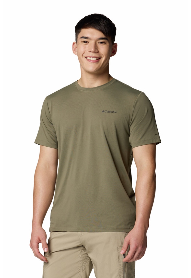 Tricou pentru trekking Tech Trail Utility - Kaki