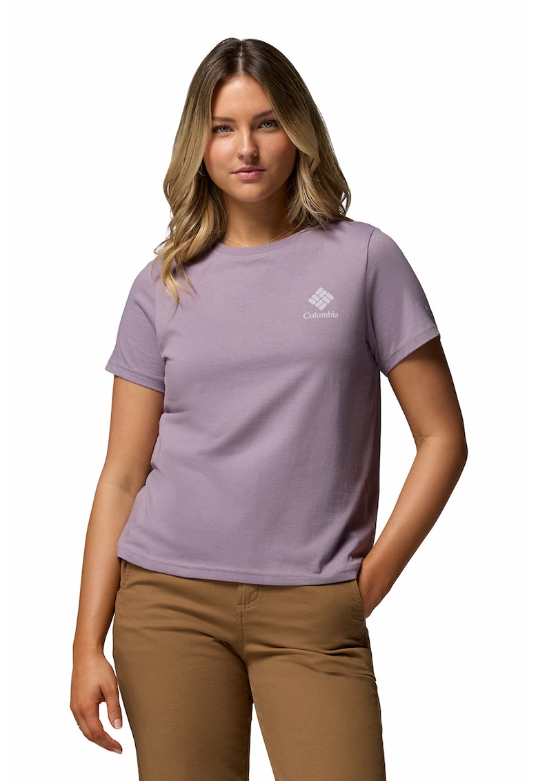 Tricou din bumbac organic Rolling Bend™ - Lila
