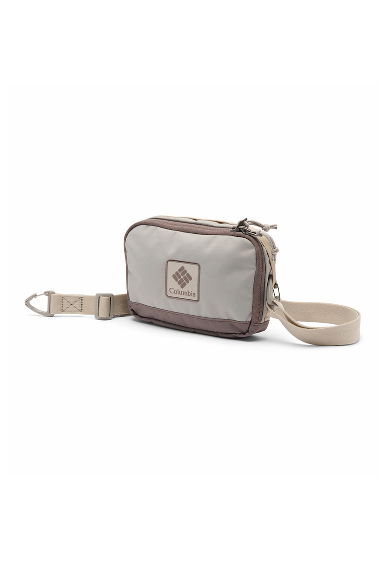 Geanta crossbody unisex Trail Traveler - Maro taupe deschis