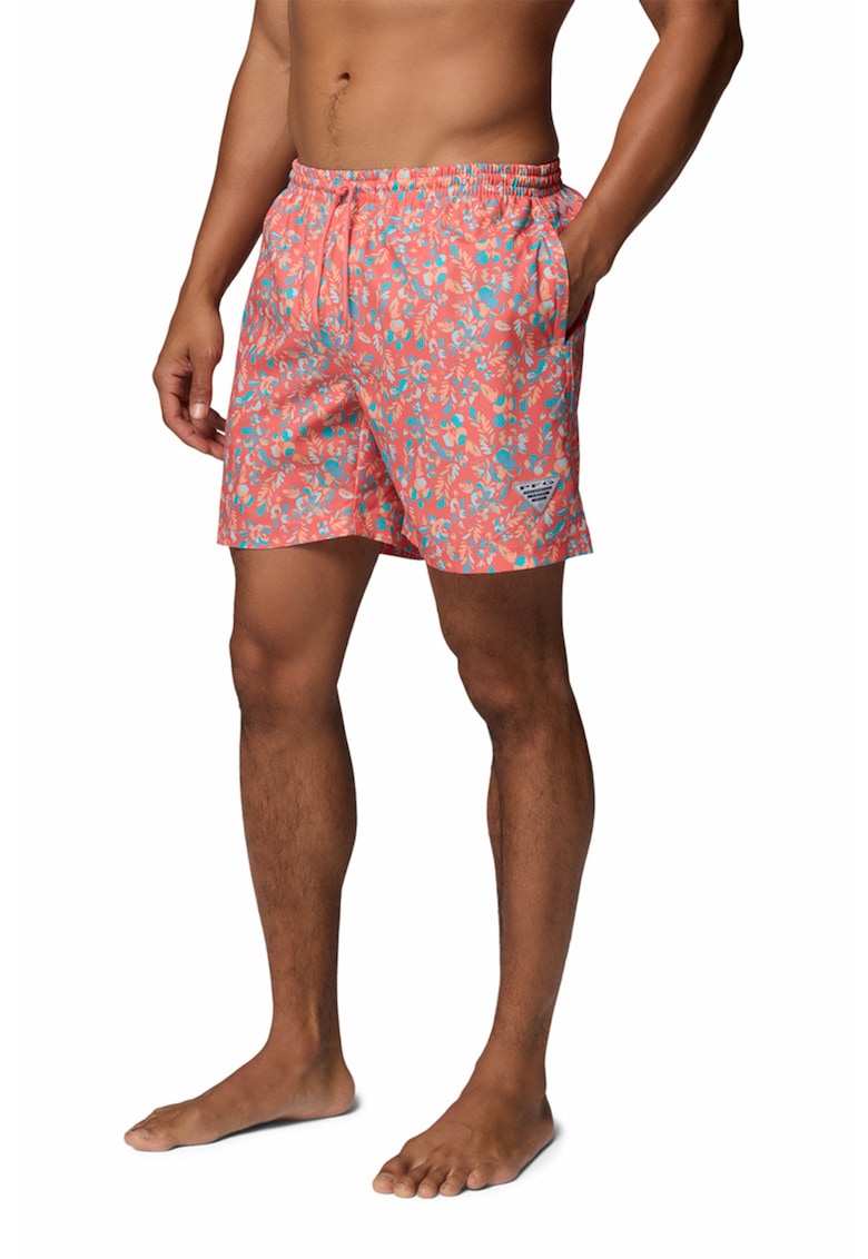 Pantaloni scurti de baie PFG Rambler - Roz prafuit/Albastru