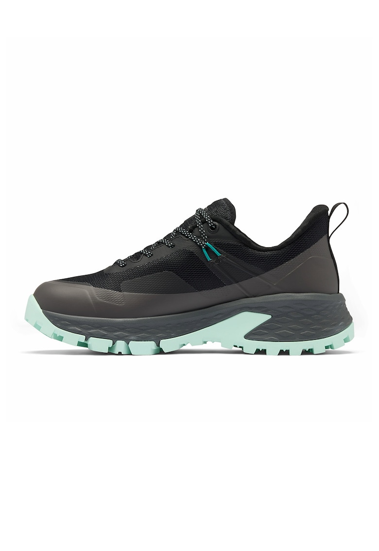 Pantofi Tellurix Titanium Outdry™ impermeabili pentru trekking - Negru stins/Verde menta - Columbia - imagine 1