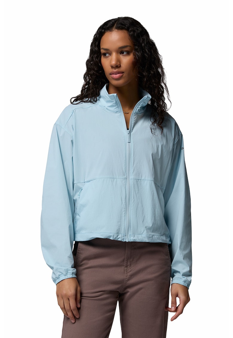 Jacheta cu fermoar Amazestretch™ - Albastru deschis