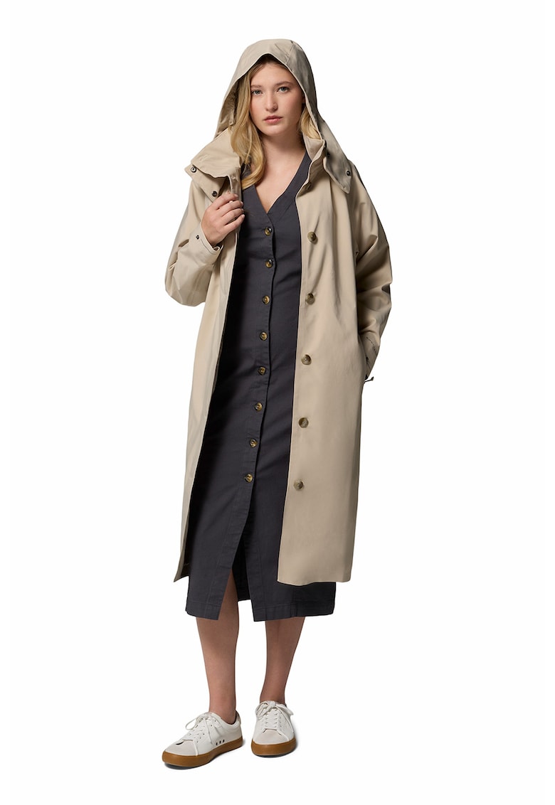 Pelerina lunga de ploaie AmazeTrench™ - Bej