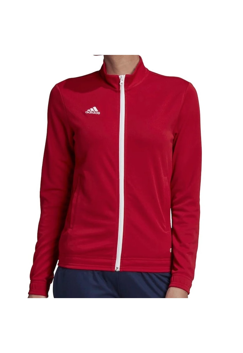 Bluza sport cu fermoar Entrada 22 - Negru - Rosu