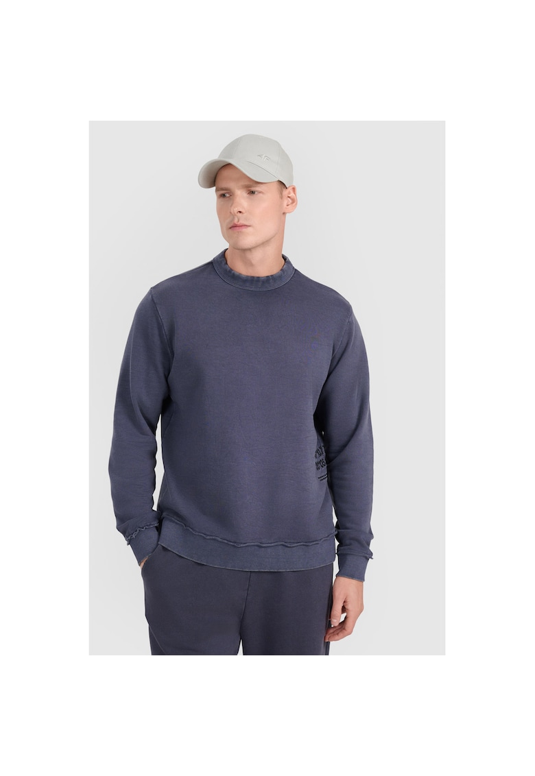 Bluza Sport Casual Barbati Antracit - Regular Fit - 80% Bumbac - Sezon SS25 - Stil Sportstyle