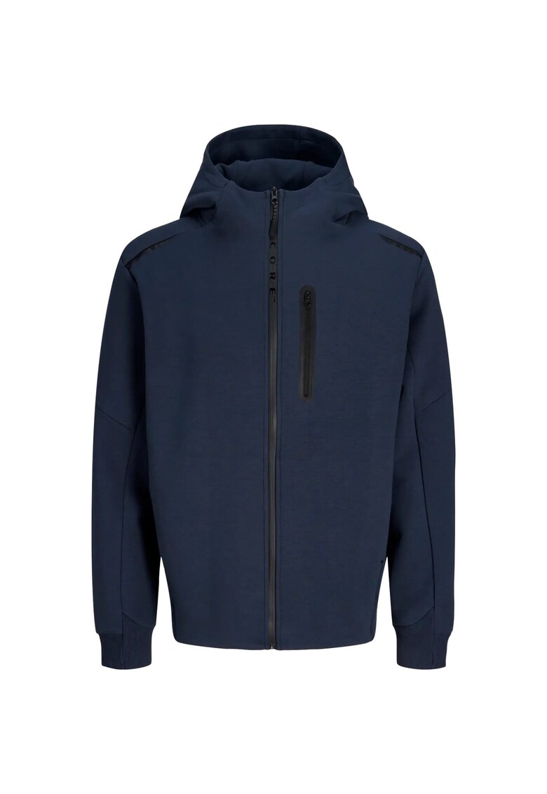 Hanorac JACK &JONES Fusion Full Zip 55917 - Albastru inchis