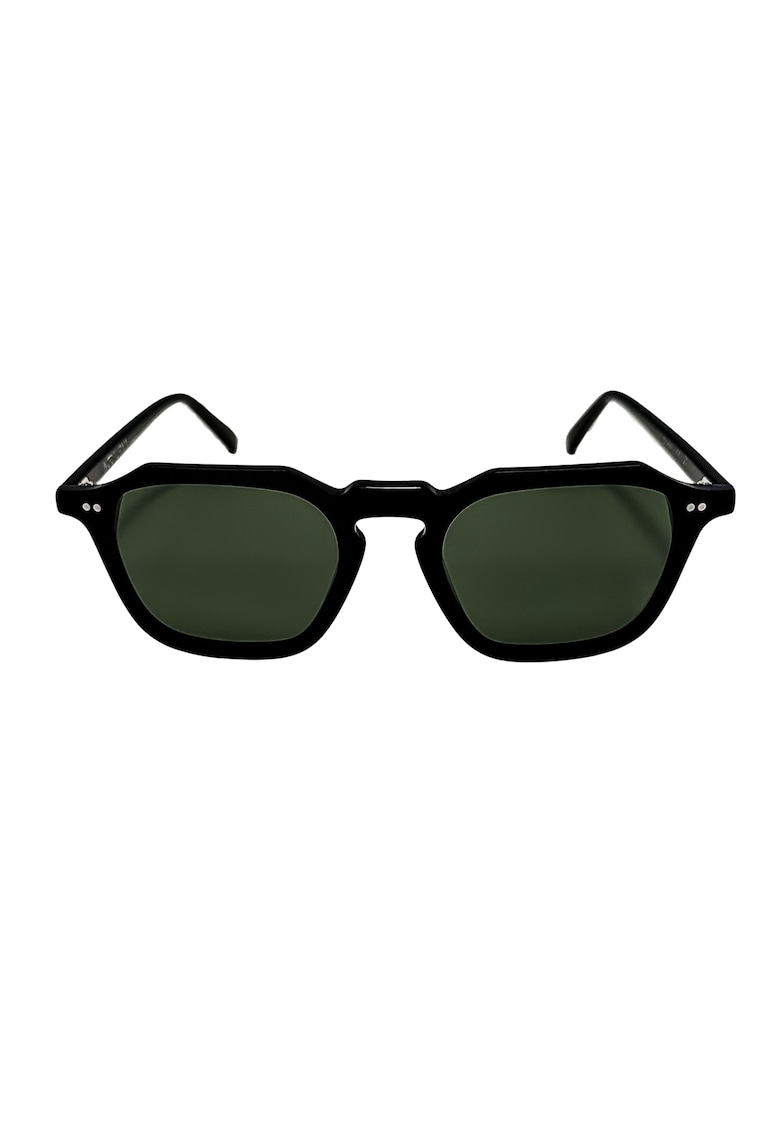 Ochelari de soare unisex - DUSK - Negru
