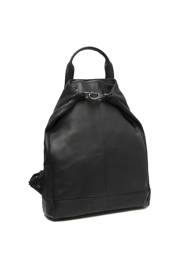Rucsac dama piele naturala - 14.9 litri - Manchester - - Negru