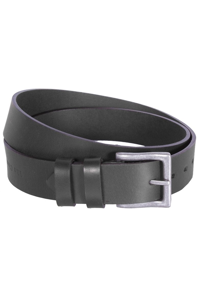 Curea piele naturala Brandon - - Negru