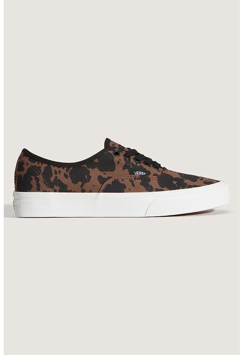 Tenisi cu imprimeu Authentic - Negru/Maro