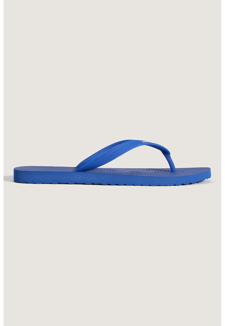 Papuci fli-flop cu model unisex Makena TrBl - Albastru inchis