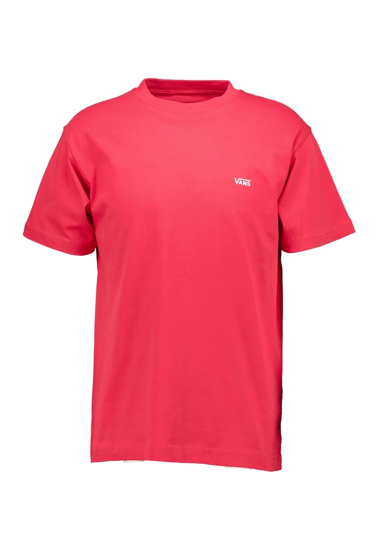 Tricou cu decolteu la baza gatului - Roz aprins