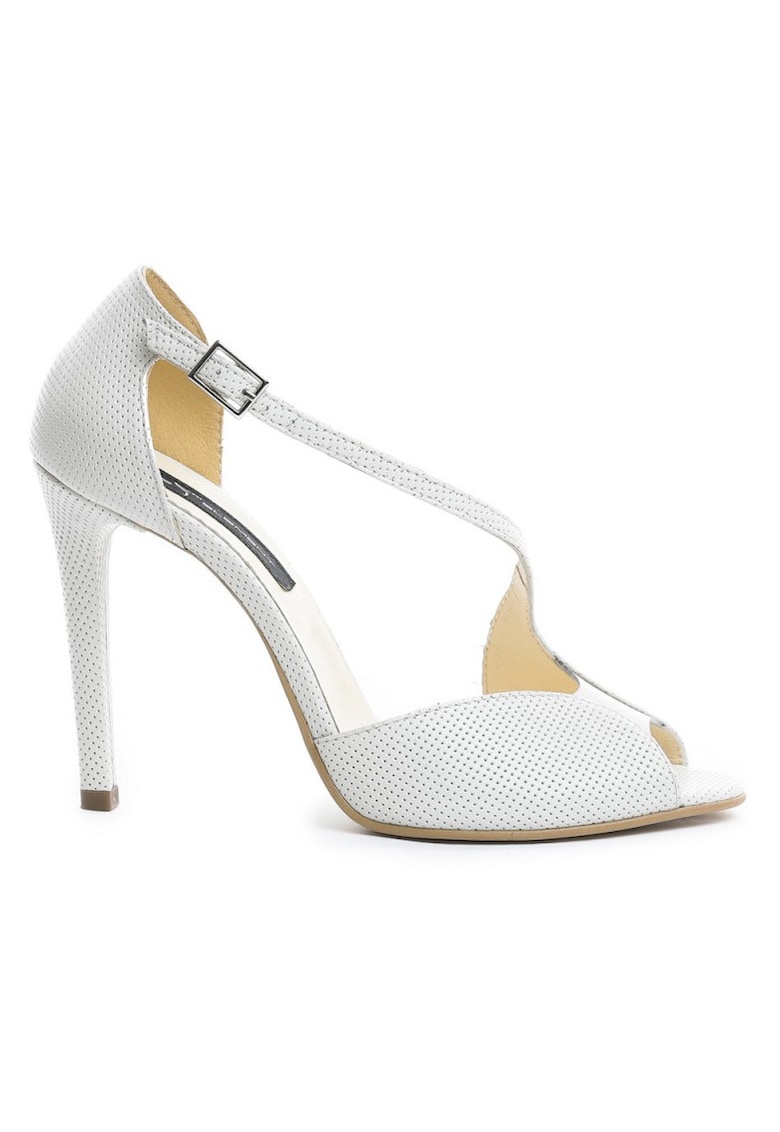 Sandale dama piele naturala White Muse