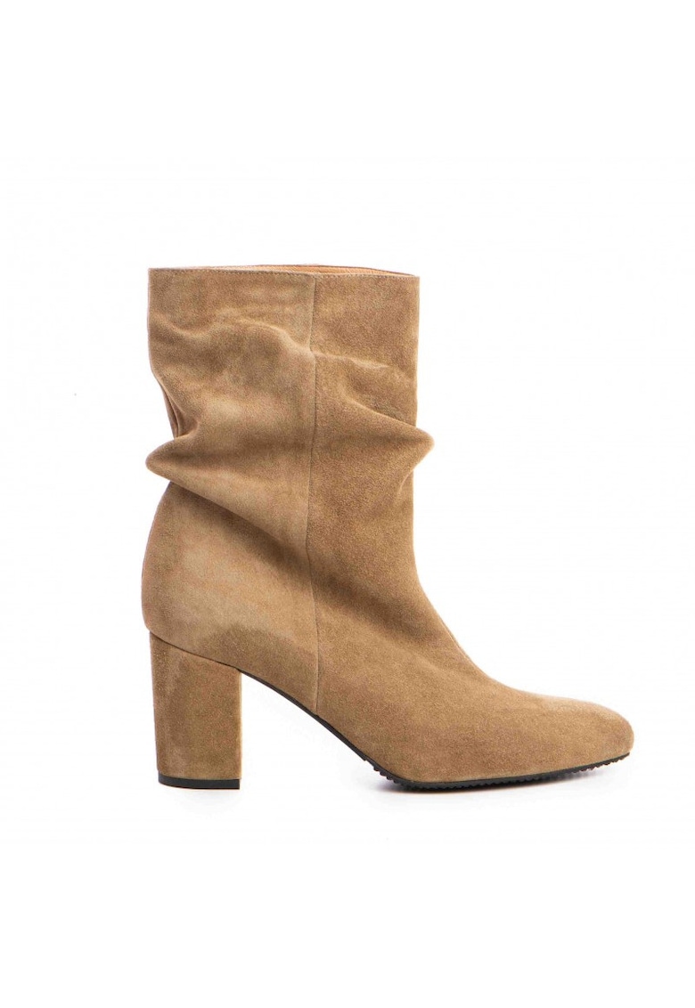 Ghete Dama Piele Naturala Crem Nayra