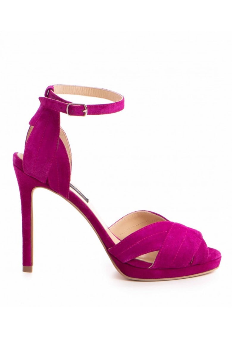 Sandale dama piele naturala Magenta Smaranda