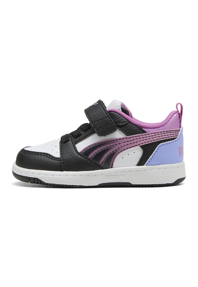 Pantofi sport Rebound V6 Lo de piele ecologica cu velcro