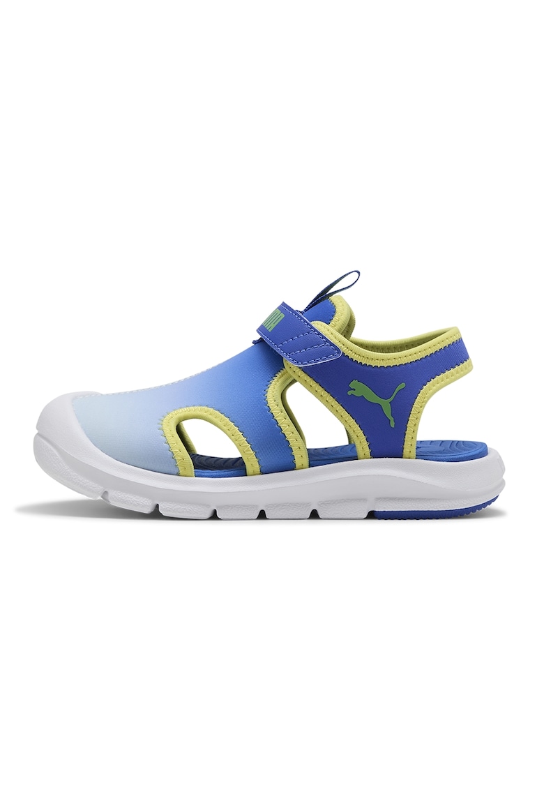 Sandale Fun Racer - Galben/Albastru royal/Alb optic