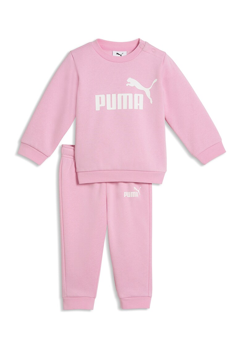 Set de pantaloni si bluza de trening din amestec de bumbac - dwqfwqdpiese - Roz pastel