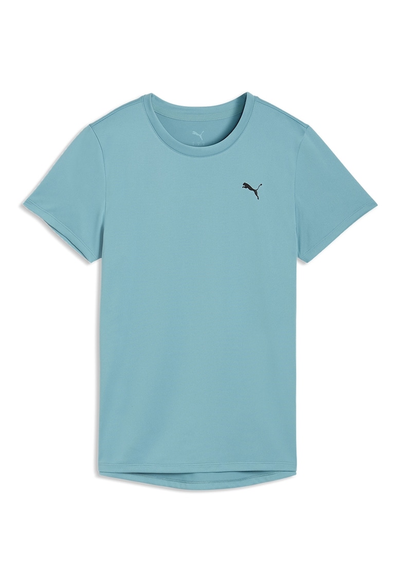 Tricou cu logo pentru fitness - Turcoaz