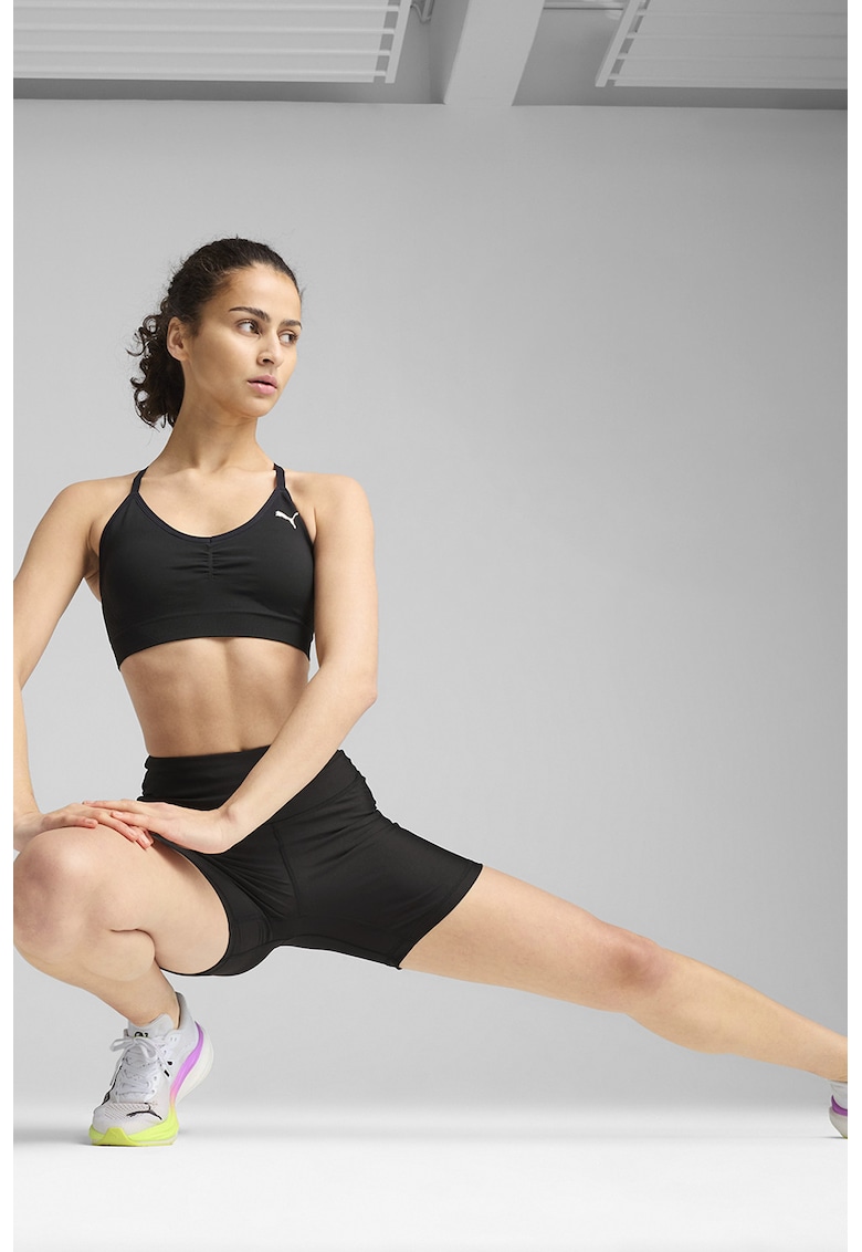 Colanti scurti cu buzunare pentru alergare Velocity - Negru