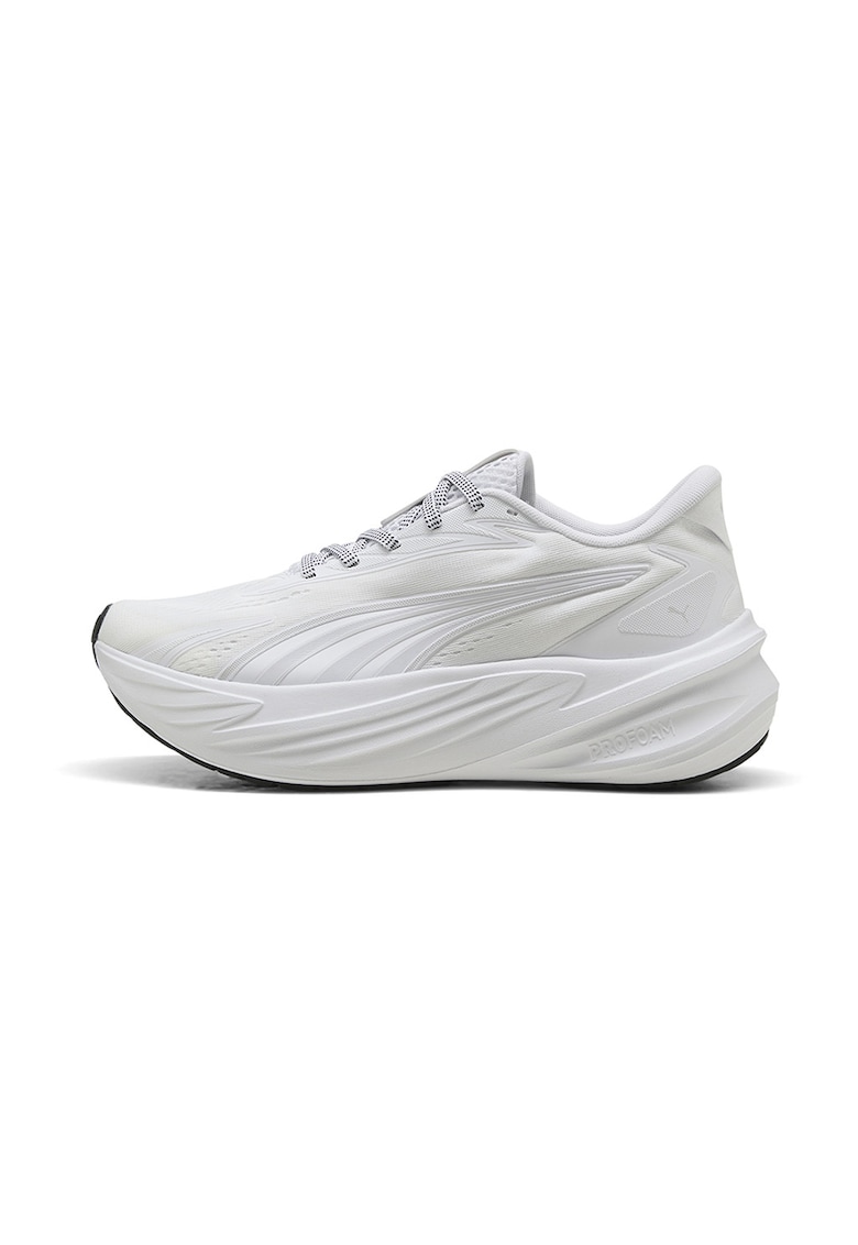 Pantofi wedge Maxima Pro cu garnituri sintetice pentru alergare - Alb
