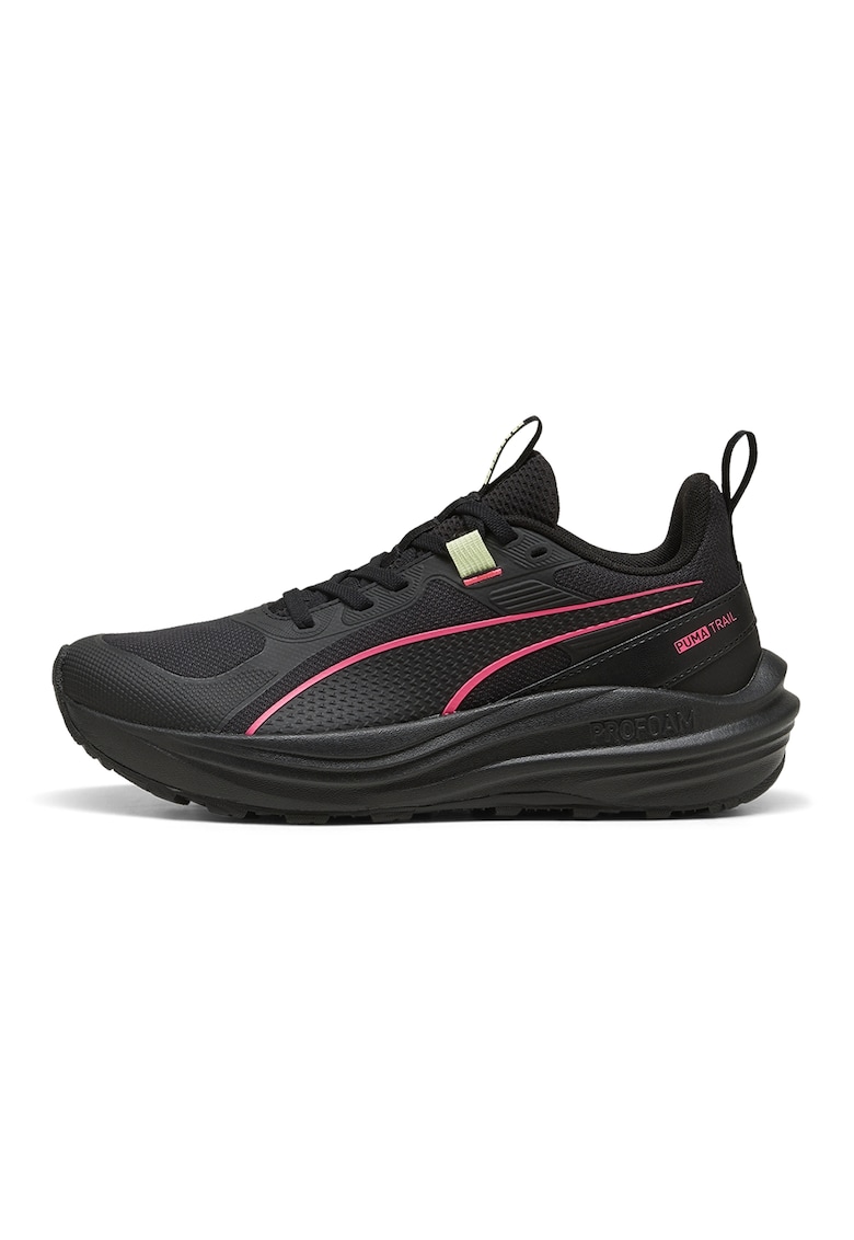 Pantofi Flare Pro pentru alergare trail - Rosu/Negru/Verde pal