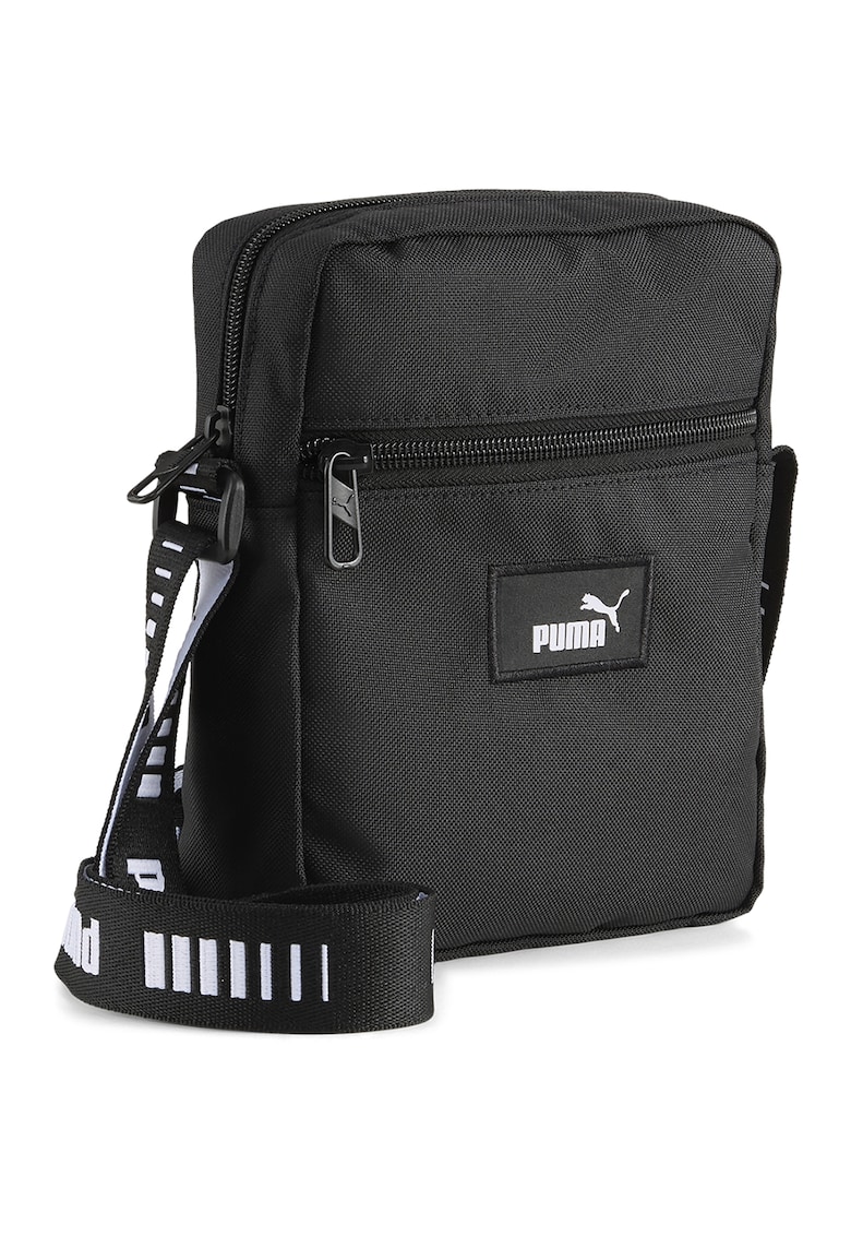 Geanta crossbody Phase Tape - Alb/Negru