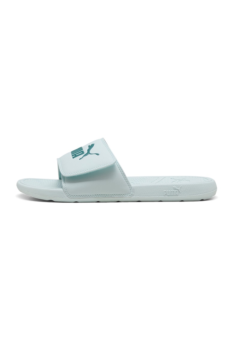 Papuci cu inchidere velcro Cool Cat 2.0 - Albastru pastel/Verde persan
