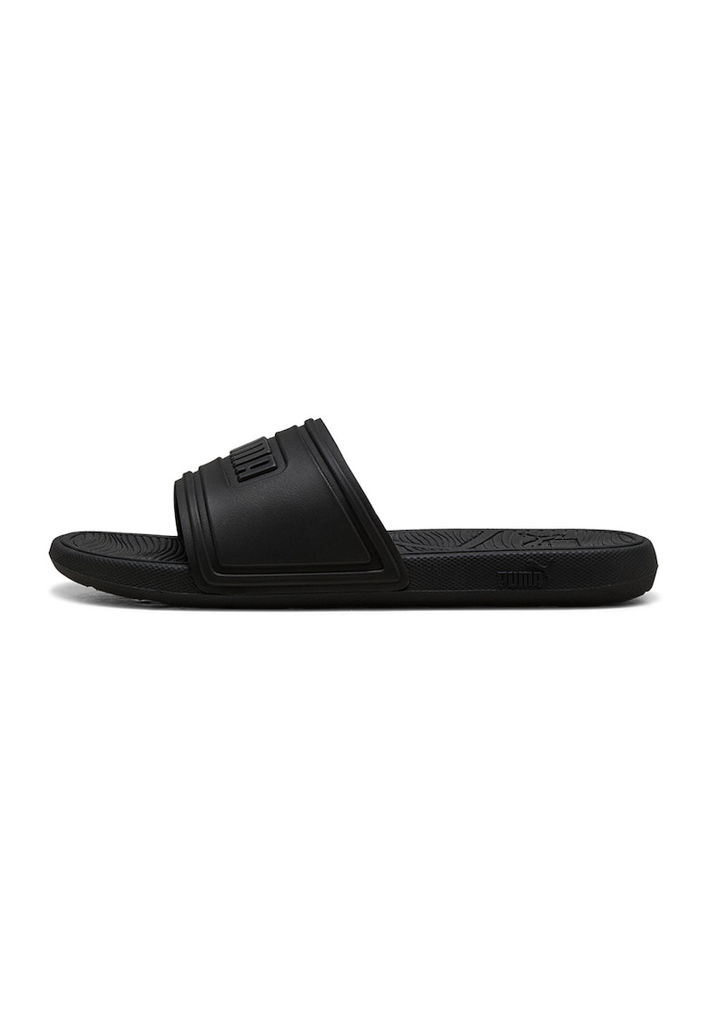 Papuci cu logo in relief Cool Cat 2.0 - Negru