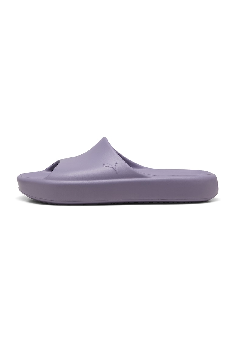 Papuci cu detalii logo Shibui - Violet