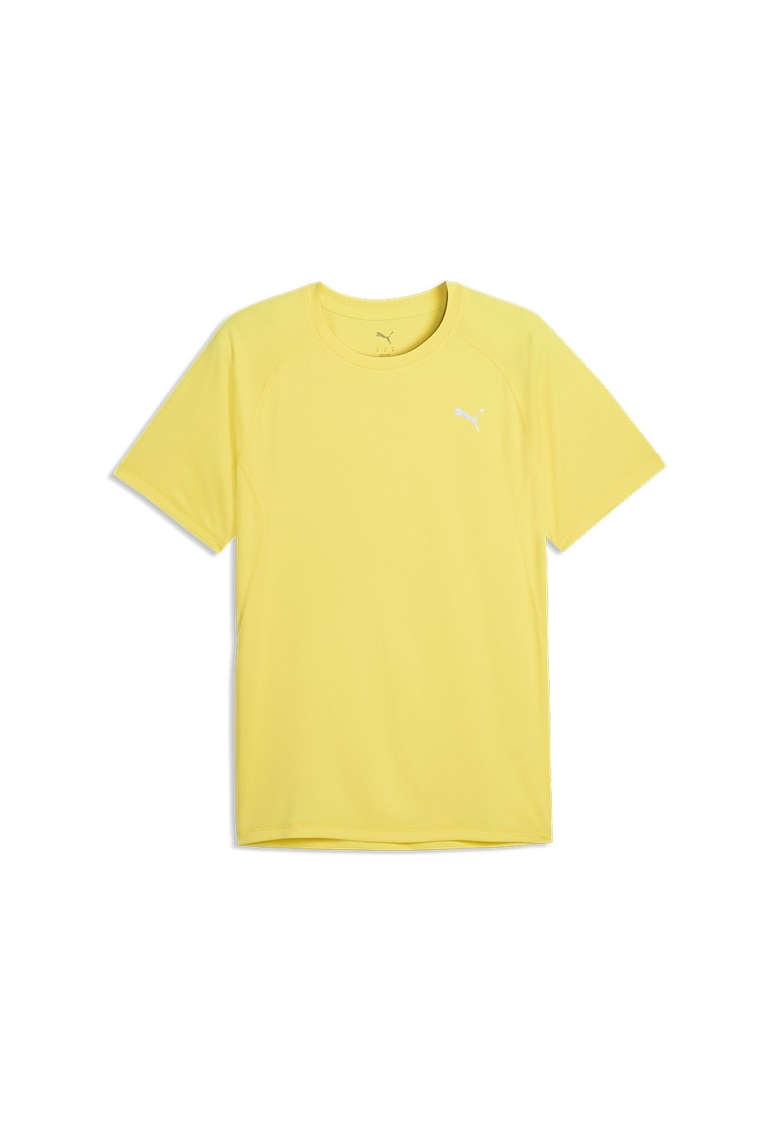 Tricou pentru alergat VELOCITY - Galben pai