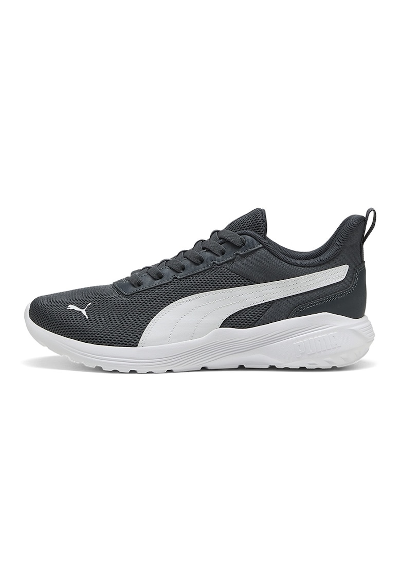 Pantofi sport Anzarun 2 Lite din material textil cu insertii din piele ecologica - Alb/Gri carbune