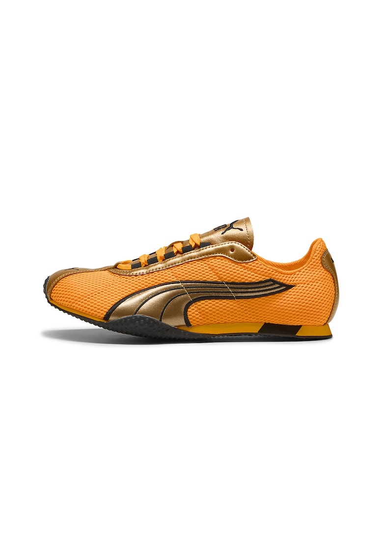 Pantofi sport H-Street OG cu insertii de piele - Negru/Portocaliu persan/Portocaliu mandarina