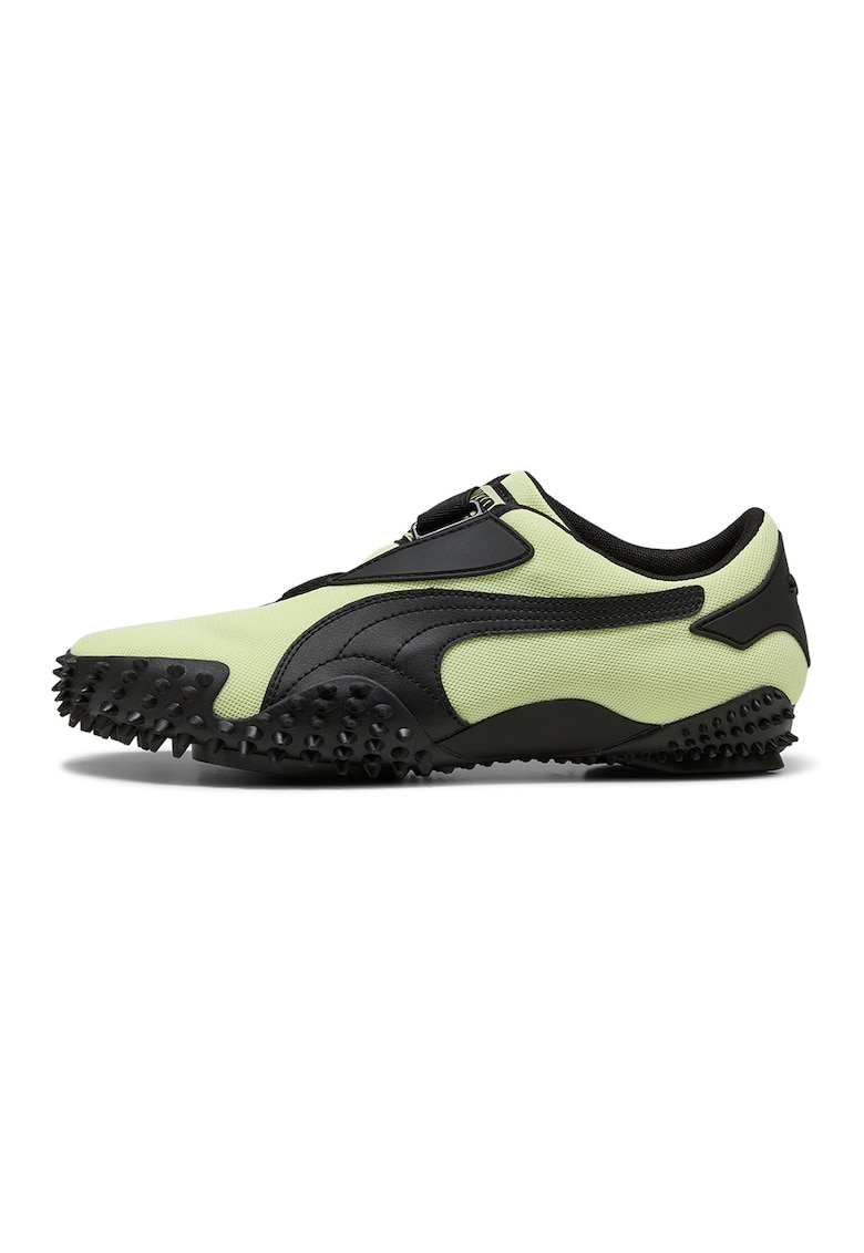 Pantofi sport Mostro OG din material textil - Negru/Verde fistic
