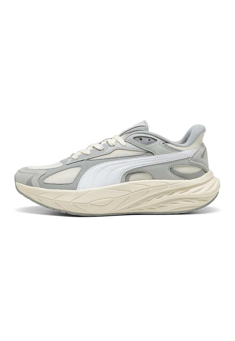 Pantofi sport Hypnotic LS cu sireturi - Gri deschis/Bej deschis