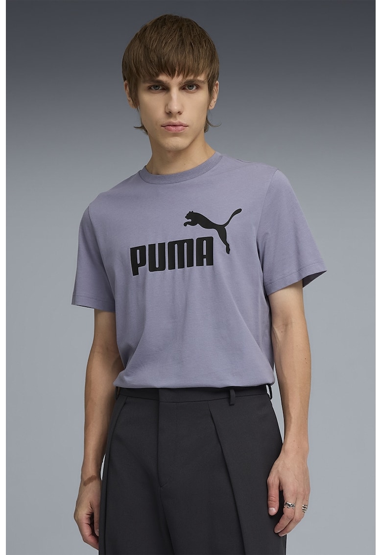 Tricou cu imprimeu logo ESS No. 1 - Negru/Gri