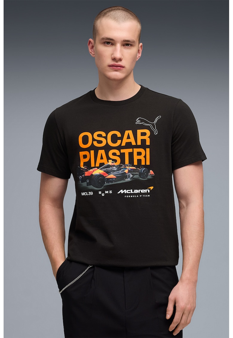 Tricou McLaren Racing Driver Tee Piastri Papaya - Negru/Ocru