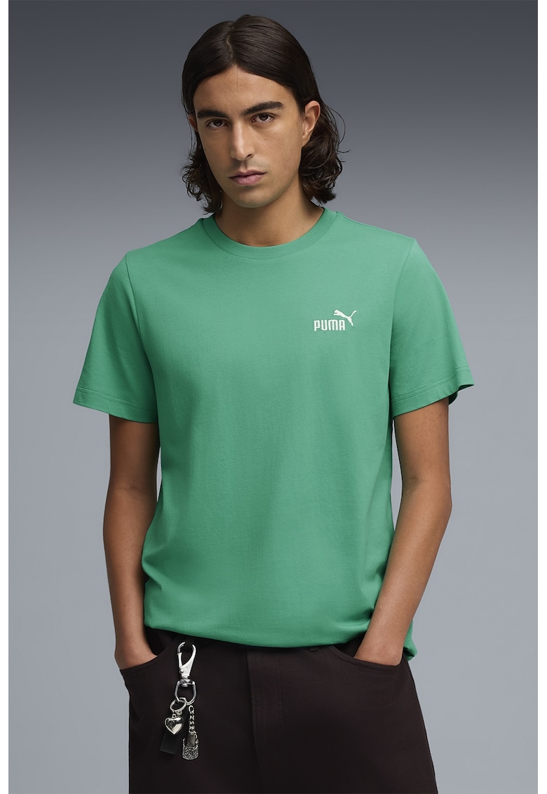Tricou cu logo brodat Essentials No. 1 - Verde