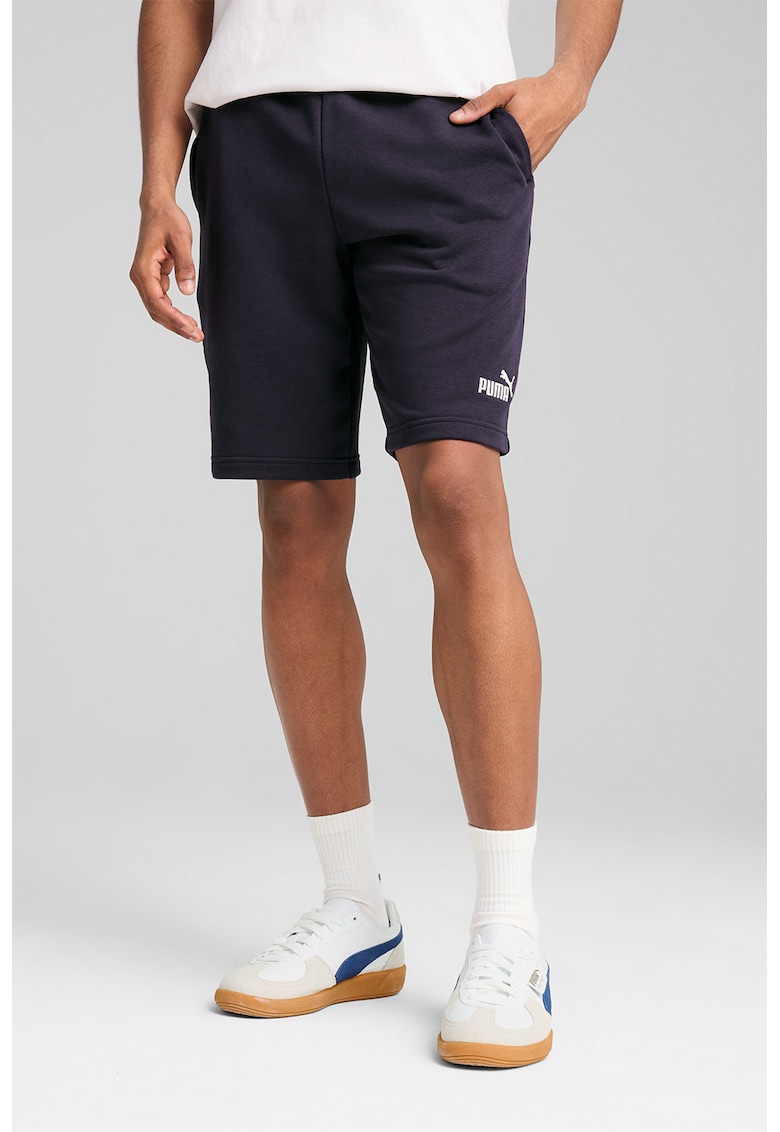 Pantaloni scurti cu logo si snur interior