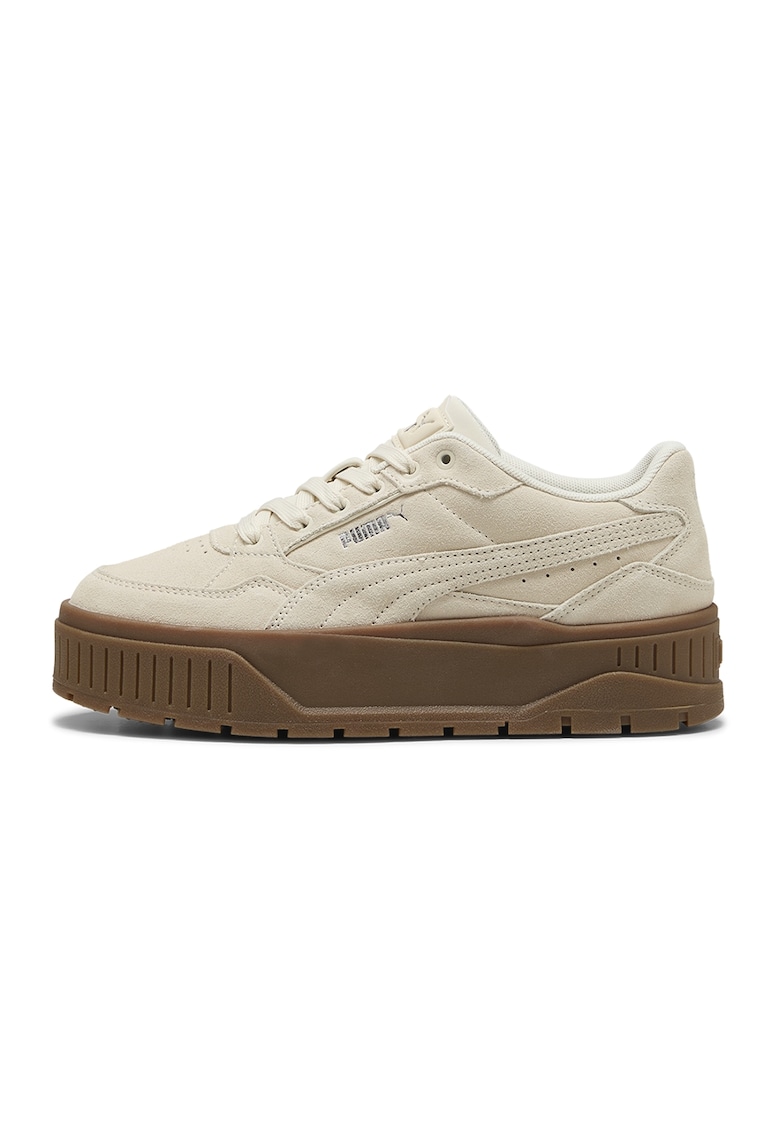 Pantofi sport Karmen II Idol flatform de piele intoarsa