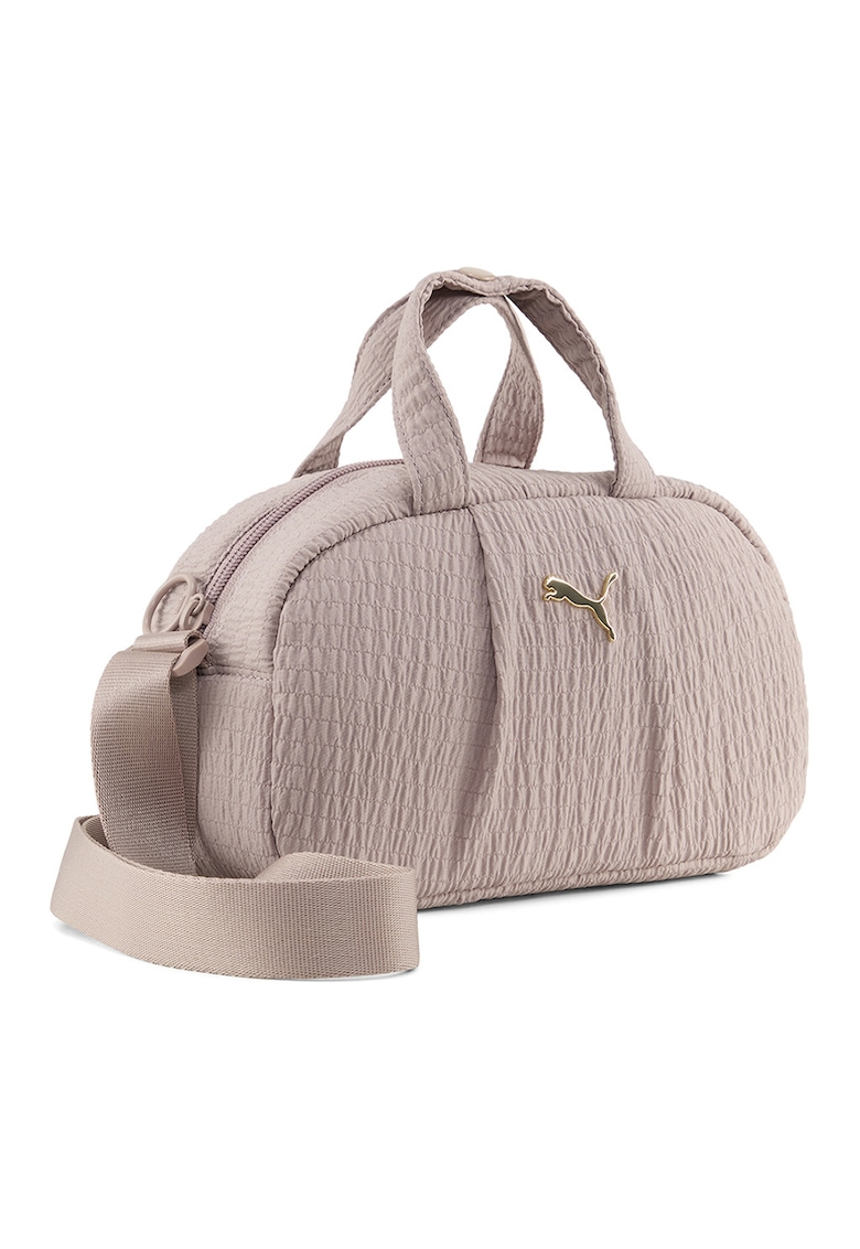 Geanta mica din material textil UP - Roz prafuit