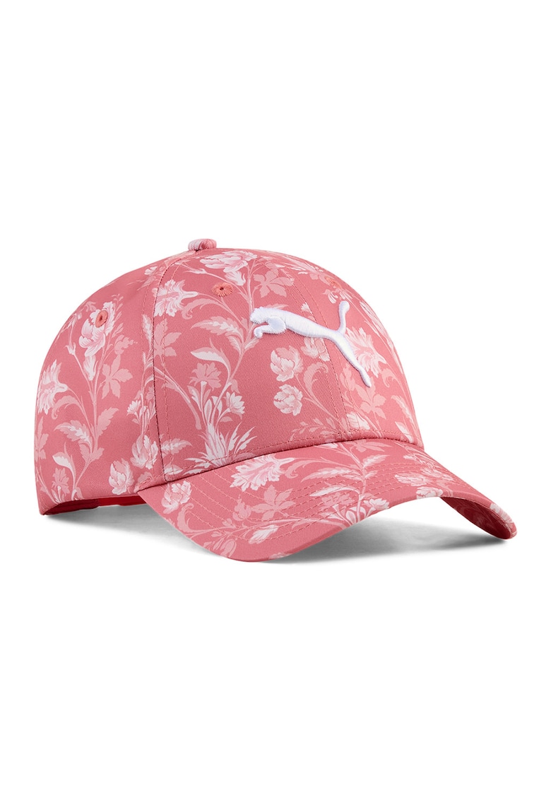 Sapca cu imprimeu floral Essential - Alb/Fucsia