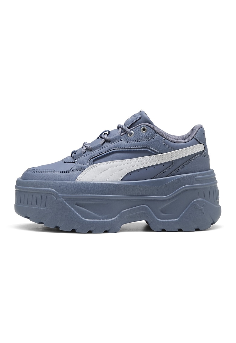 Pantofi sport Karmen X-tra flatform de piele ecologica