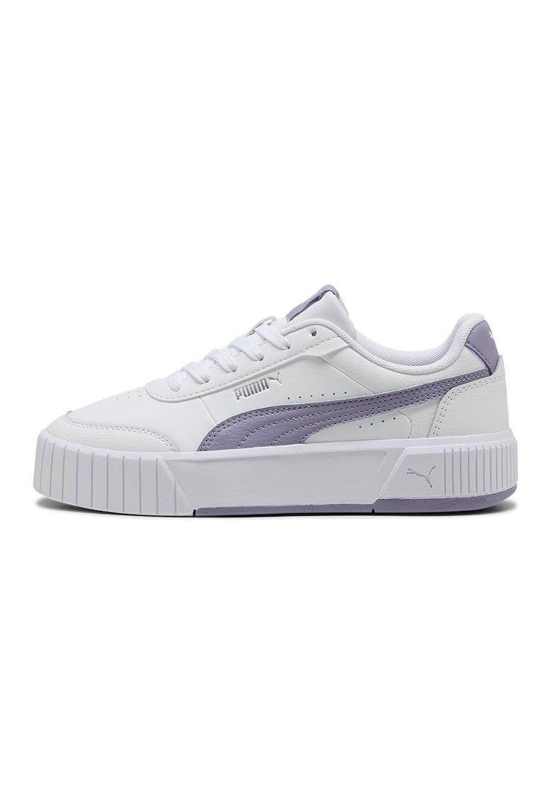 Pantofi sport Carina Mia flatform din piele si piele ecologica