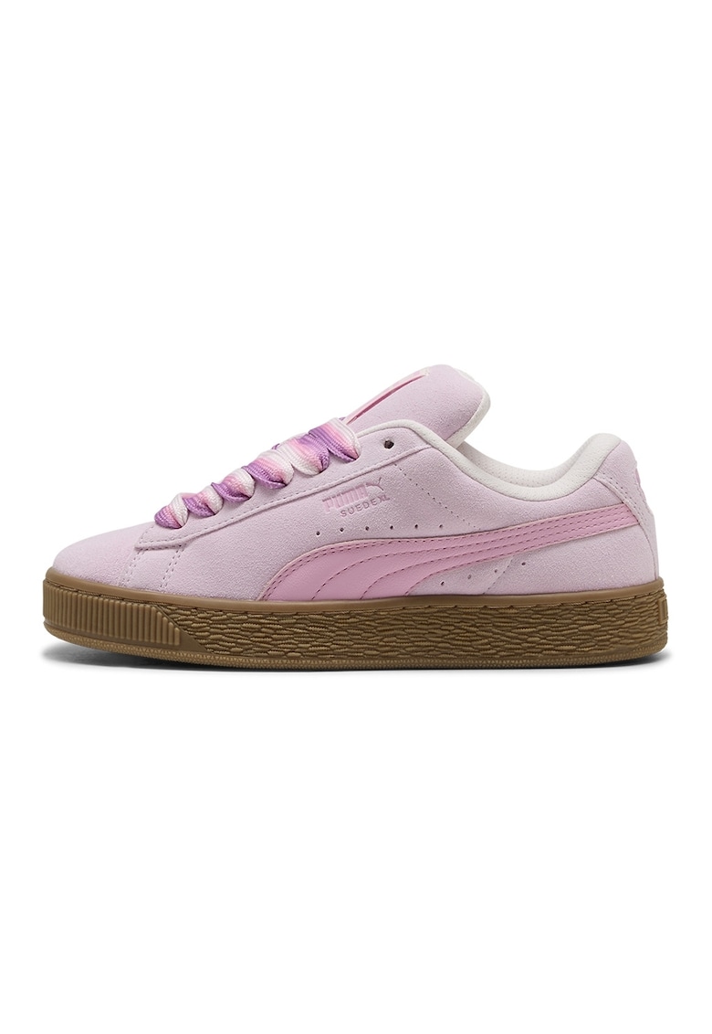 Велурени спортни обувки Suede XL - Бледо розово