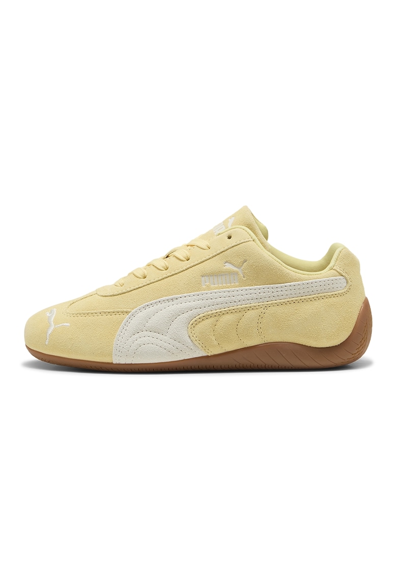 Pantofi sport Speedcat OG unisex din piele intoarsa - Portocaliu pal/Alb murdar
