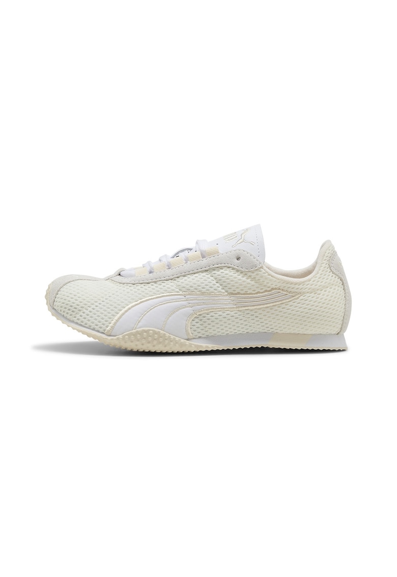 Pantofi sport H-Street Warm cu insertii de plasa - Alb optic/Crem