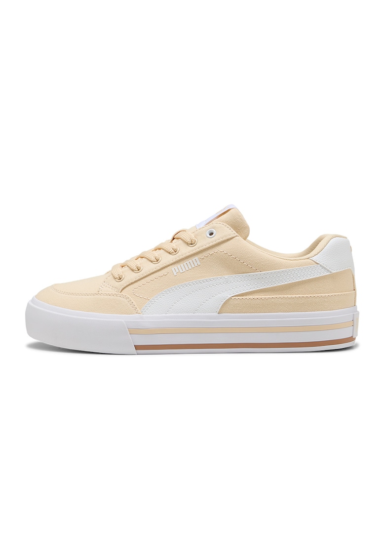 Tenisi din panza Classic Vulcanised - Alb/Galben pal