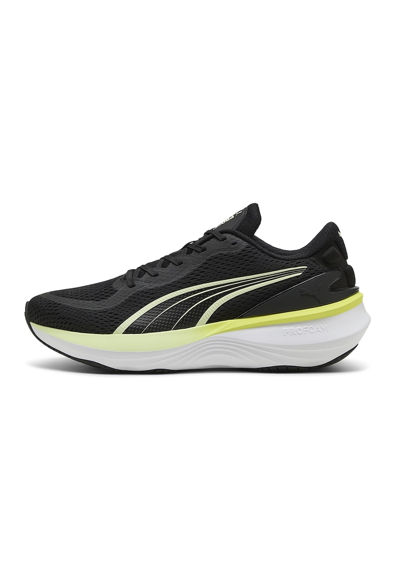 Pantofi Scend Pro 2 pentru alergare - Negru/Galben pal/Alb optic