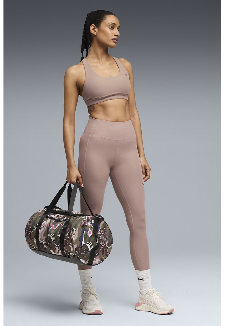 Bustiera cu bretele incrucisate pe partea din spate pentru antrenament Cloudspun - Roz prafuit